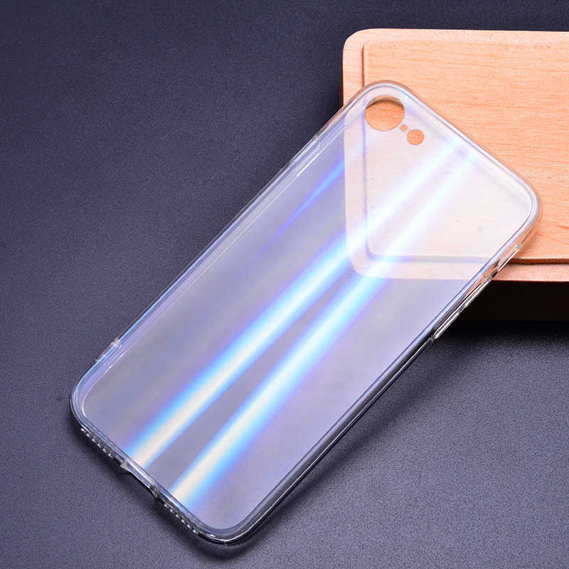 Apple iPhone 8 Uyumlu Kılıf Zore Rainbow Kapak