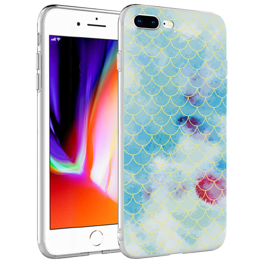 Apple iPhone 8 Plus Uyumlu Kılıf Zore Bella Kapak