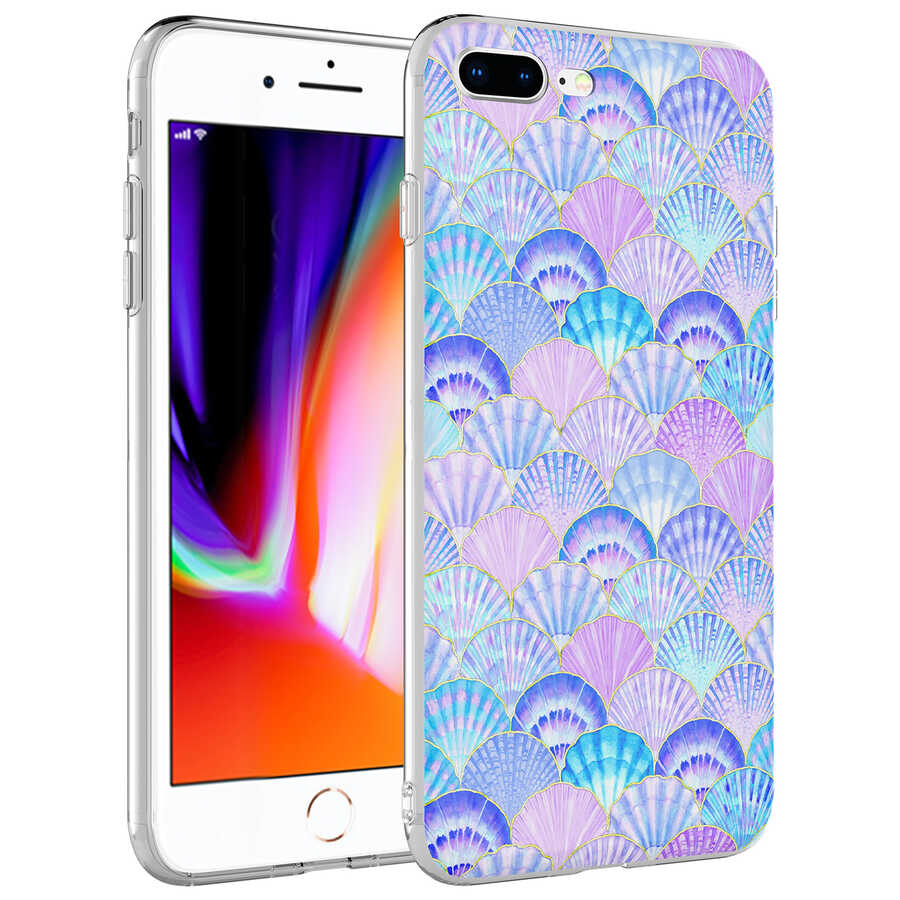 Apple iPhone 8 Plus Uyumlu Kılıf Zore Bella Kapak