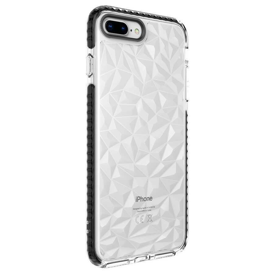 Apple iPhone 8 Plus Uyumlu Kılıf Zore Buzz Kapak
