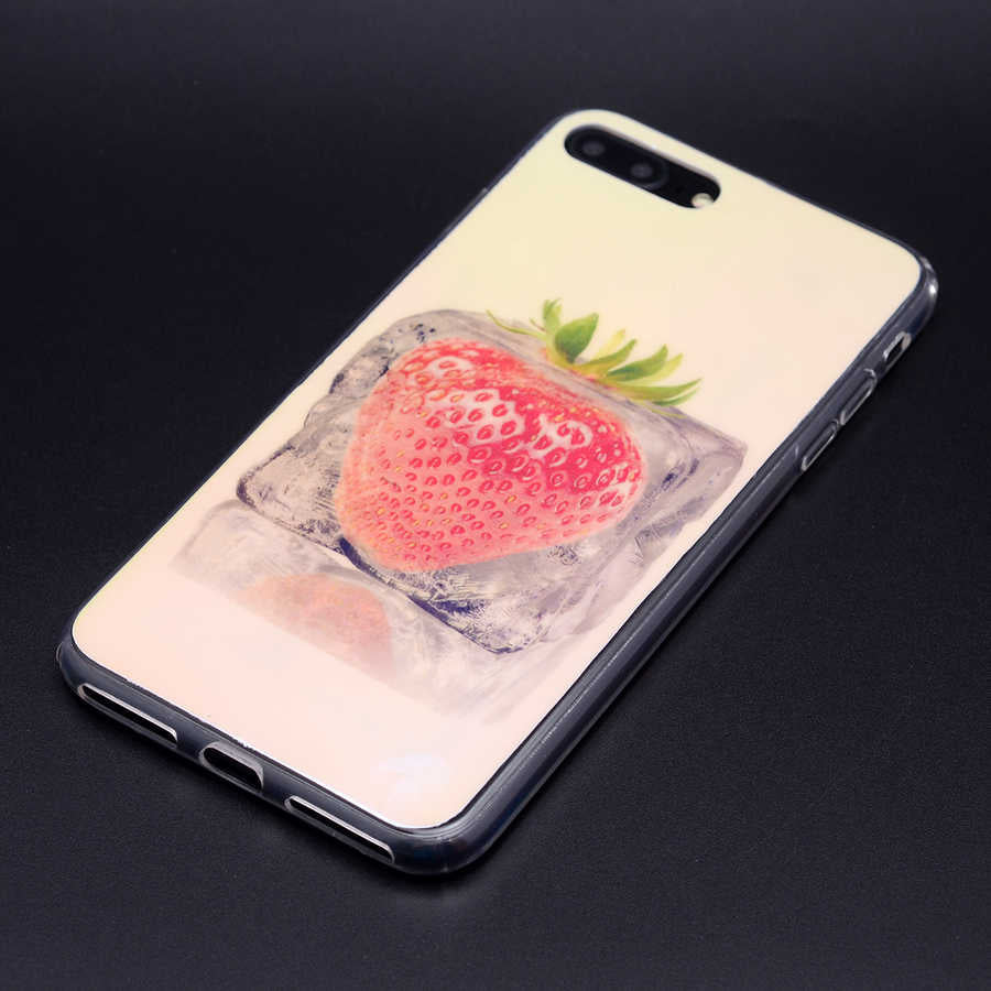 Apple iPhone 8 Plus Uyumlu Kılıf Zore Fani Silikon