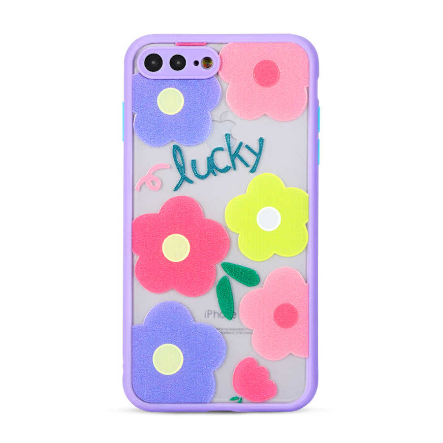 Apple iPhone 8 Plus Uyumlu Kılıf Zore Fily Kapak