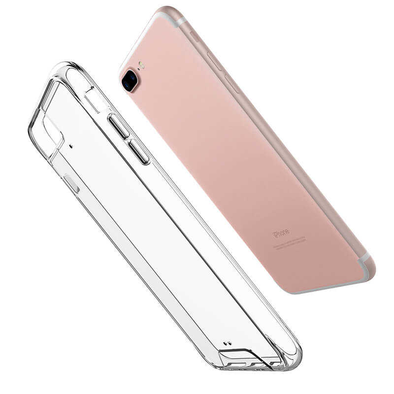 Apple iPhone 8 Plus Uyumlu Kılıf Zore Gard Silikon