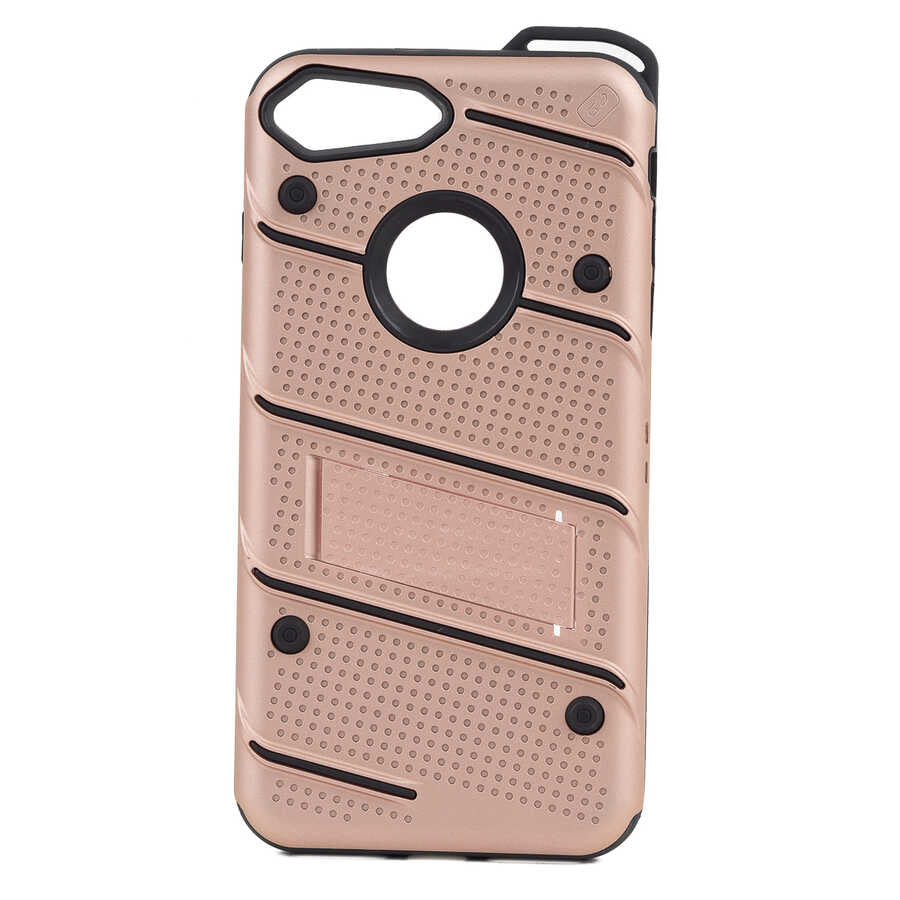 Apple iPhone 8 Plus Uyumlu Kılıf Zore İron Kapak