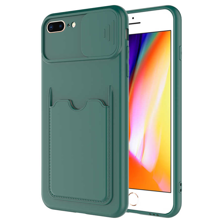 Apple iPhone 8 Plus Uyumlu Kılıf Zore Kartix Kapak