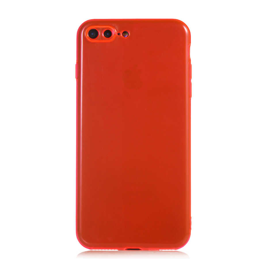Apple iPhone 8 Plus Uyumlu Kılıf Zore Mun Silikon