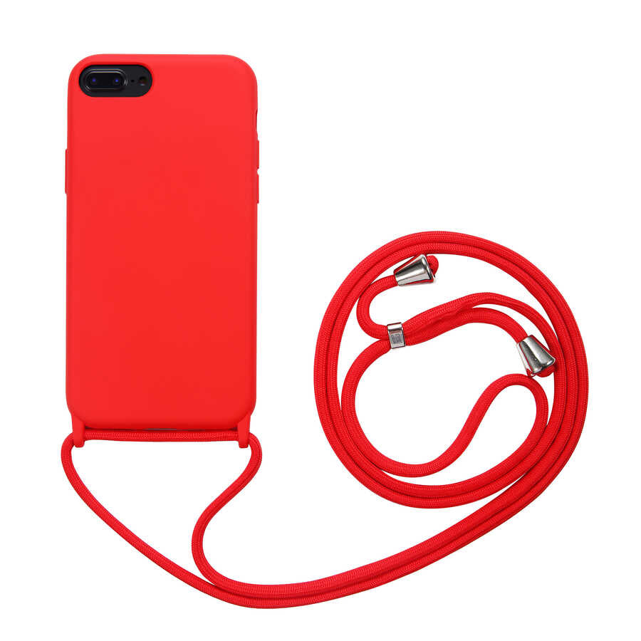 Apple iPhone 8 Plus Uyumlu Kılıf Zore Ropi Kapak