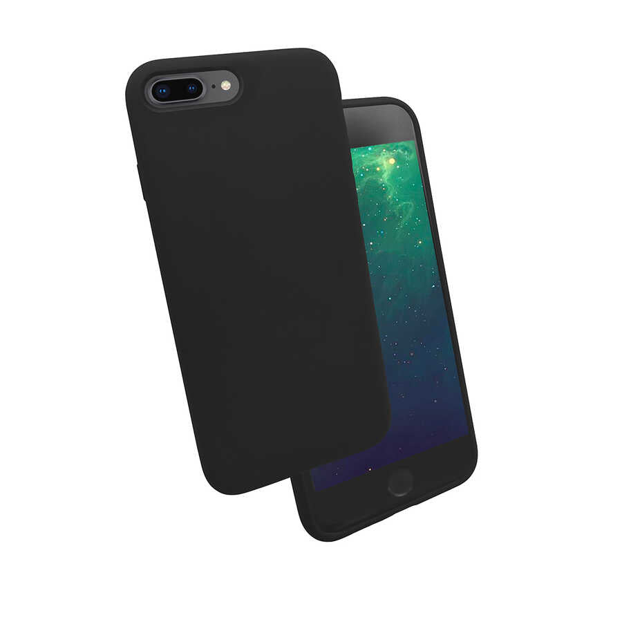 Apple iPhone 8 Plus Uyumlu Kılıf Zore Silk Silikon