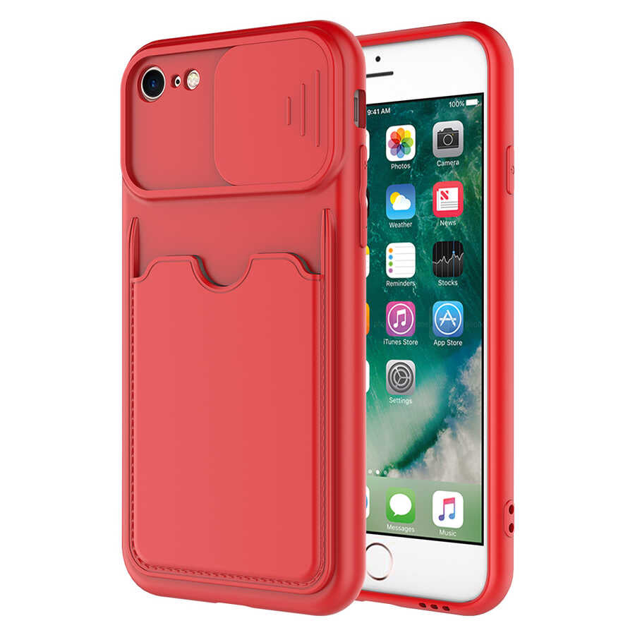 Apple iPhone SE 2020 Uyumlu Kılıf Zore Kartix Kapak