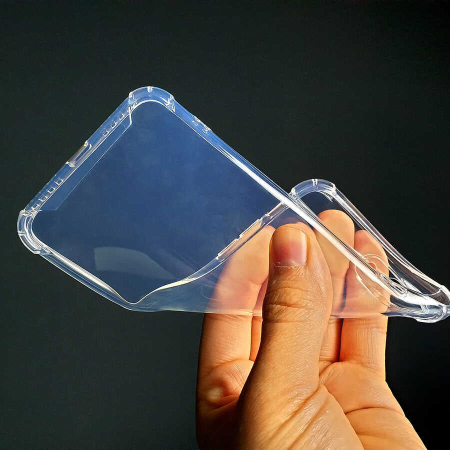 Apple iPhone SE 2022 Uyumlu Kılıf Zore Kamera Korumalı Nitro Anti Shock Silikon