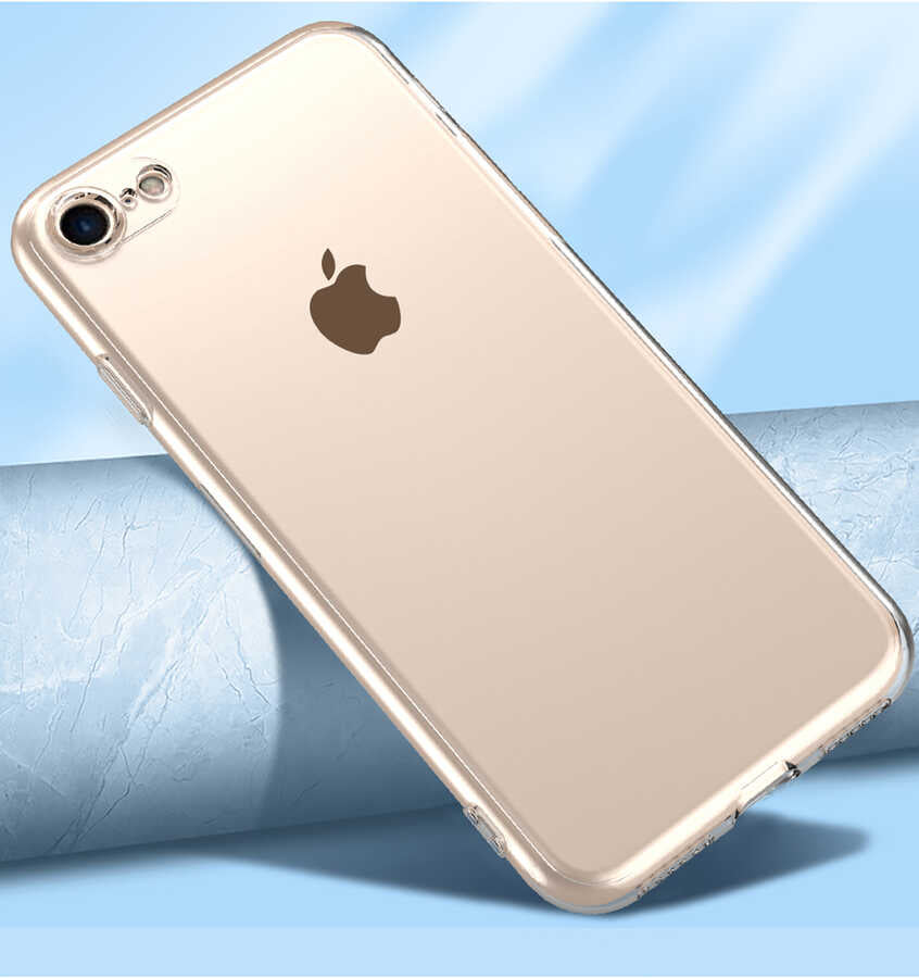 Apple iPhone SE 2022 Uyumlu Kılıf Zore Kamera Korumalı Süper Silikon Kapak