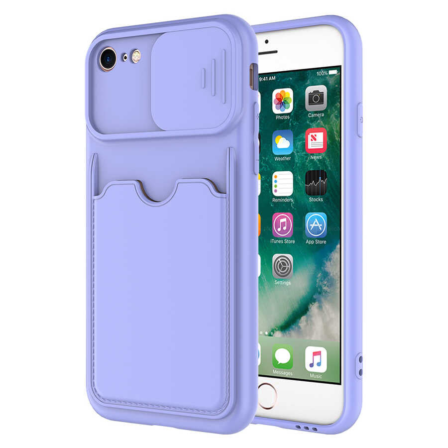Apple iPhone SE 2022 Uyumlu Kılıf Zore Kartix Kapak