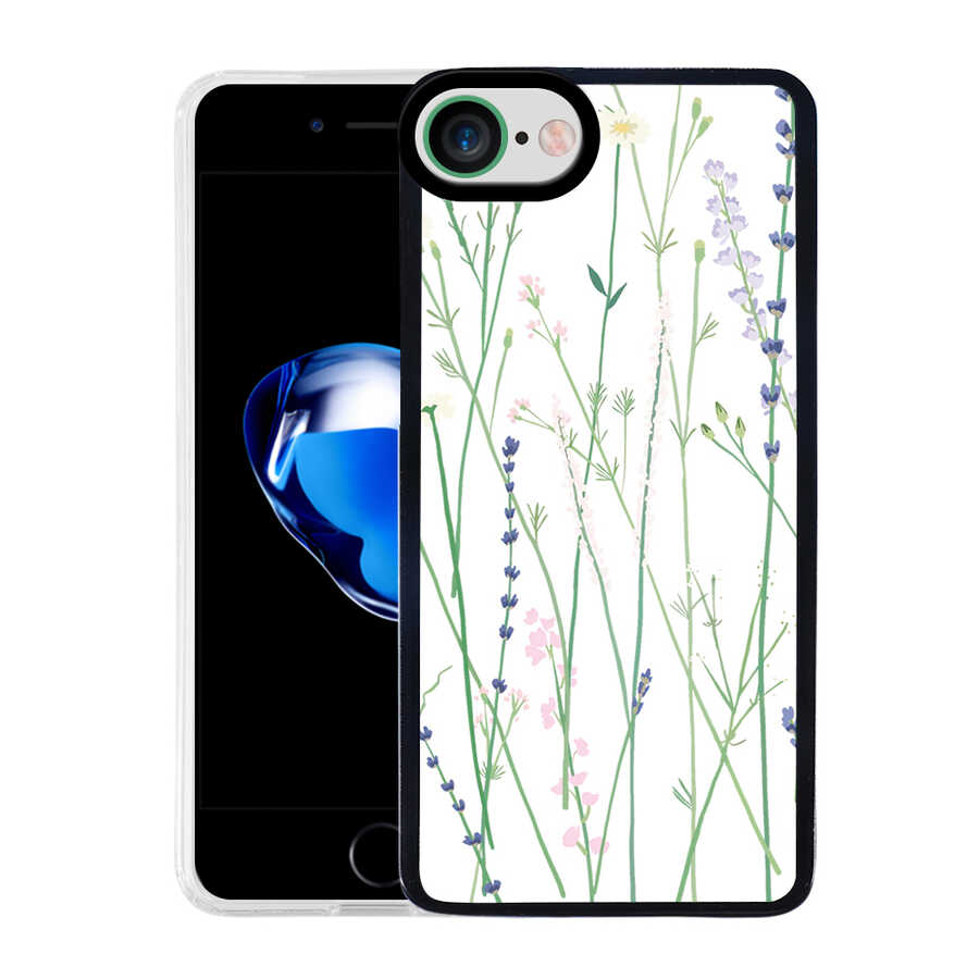 Apple iPhone SE 2022 Uyumlu Kılıf Zore M-Fit Desenli Kapak