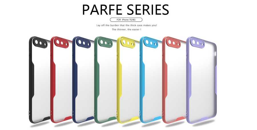 Apple iPhone SE 2022 Uyumlu Kılıf Zore Parfe Kapak