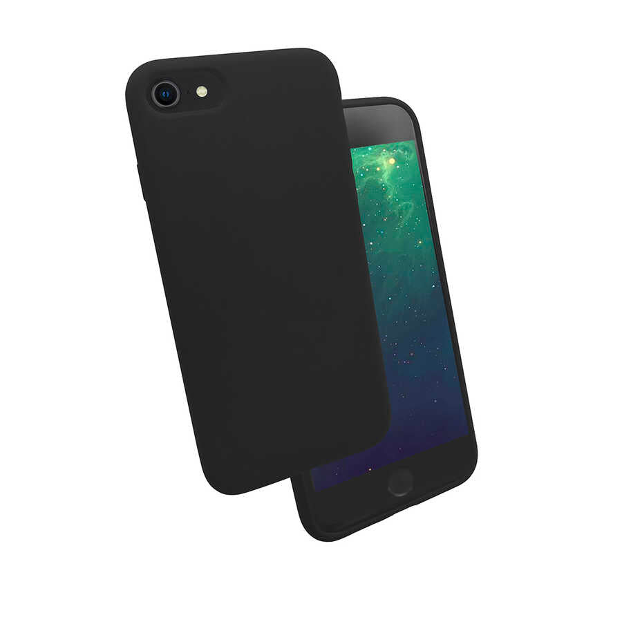 Apple iPhone SE 2022 Uyumlu Kılıf Zore Silk Silikon