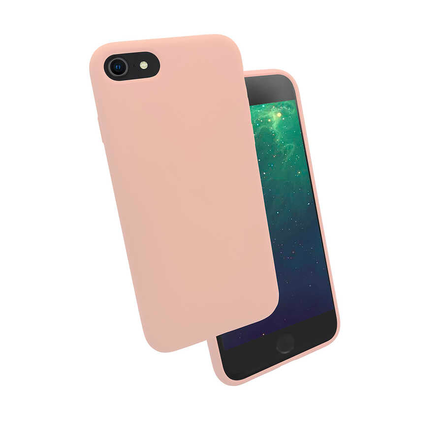 Apple iPhone SE 2022 Uyumlu Kılıf Zore Silk Silikon