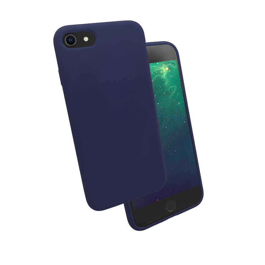 Apple iPhone SE 2022 Uyumlu Kılıf Zore Silk Silikon