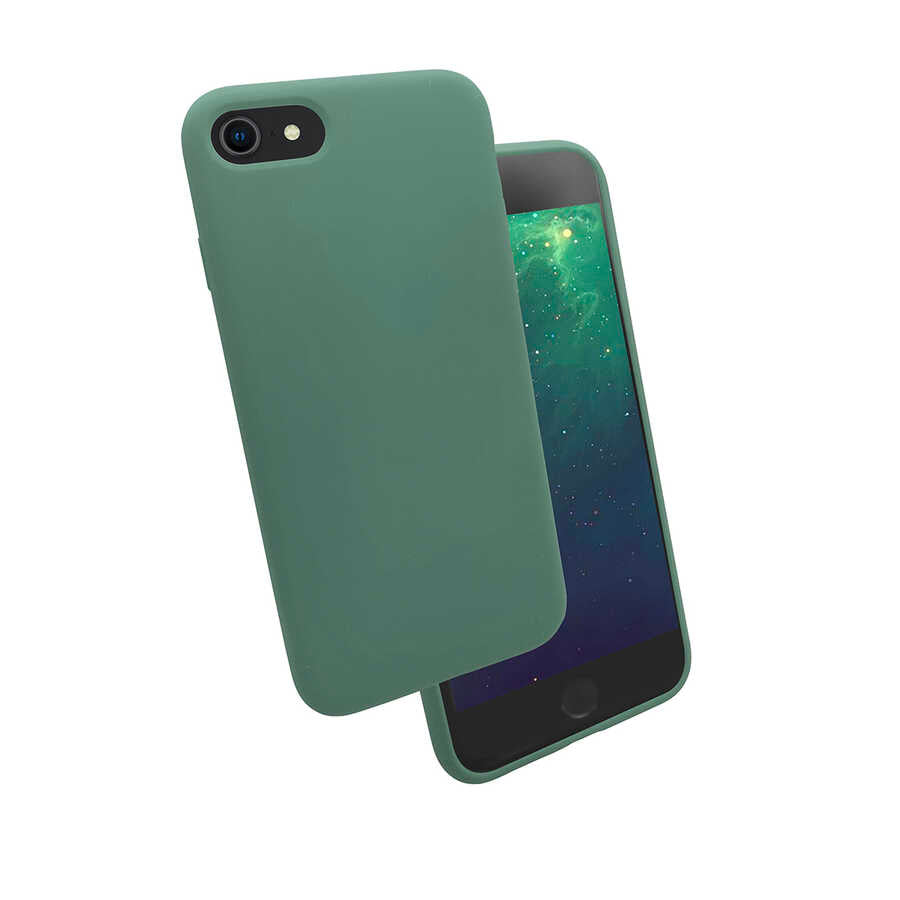 Apple iPhone SE 2022 Uyumlu Kılıf Zore Silk Silikon