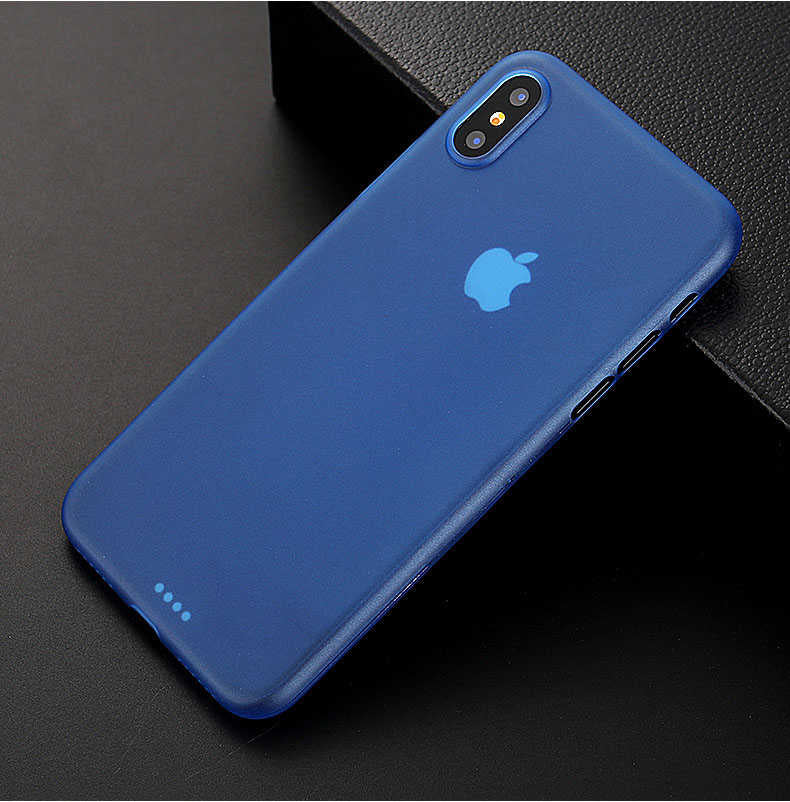Apple iPhone X Uyumlu Kılıf Zore 1.Kalite PP Silikon