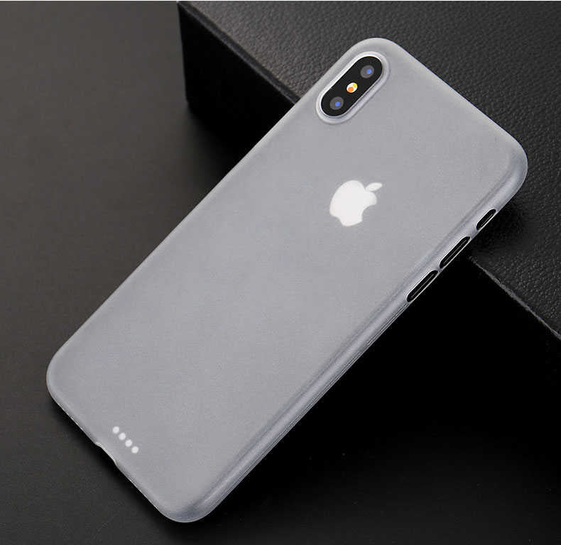 Apple iPhone X Uyumlu Kılıf Zore 1.Kalite PP Silikon