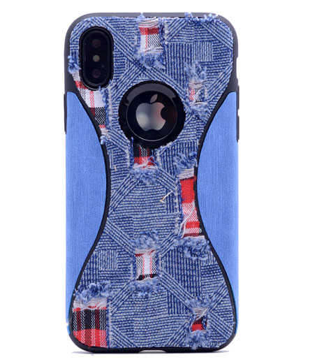 Apple iPhone X Uyumlu Kılıf Zore Barak Silikon