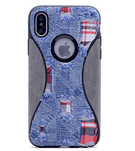 Apple iPhone X Uyumlu Kılıf Zore Barak Silikon