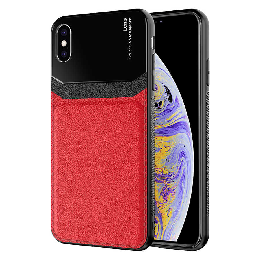 Apple iPhone X Uyumlu Kılıf Zore Emiks Kapak