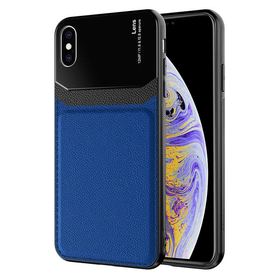 Apple iPhone X Uyumlu Kılıf Zore Emiks Kapak