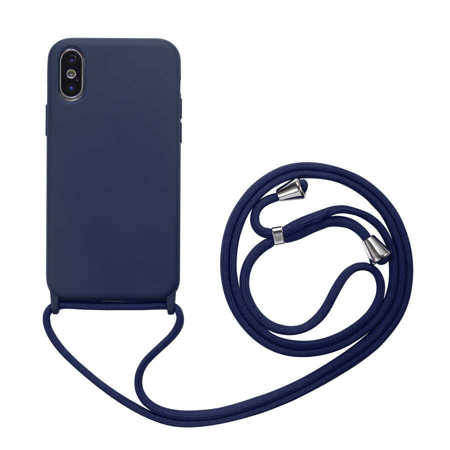 Apple iPhone X Uyumlu Kılıf Zore Ropi Kapak