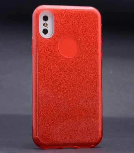 Apple iPhone X Uyumlu Kılıf Zore Shining Silikon