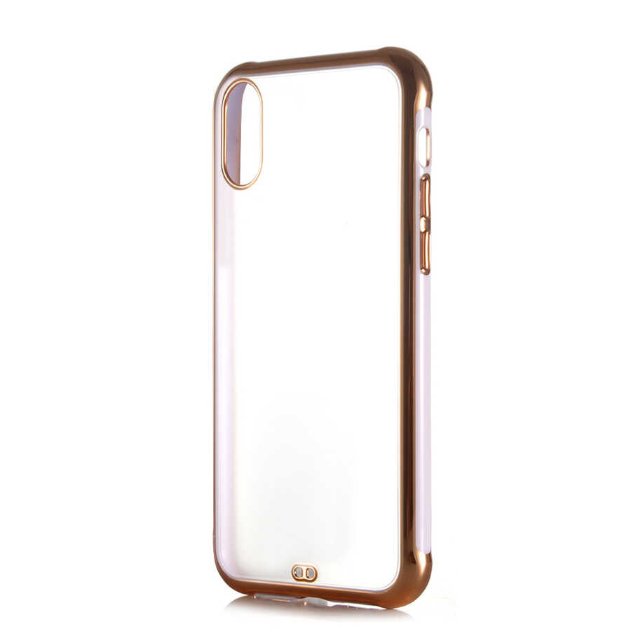 Apple iPhone X Uyumlu Kılıf Zore Voit Kapak