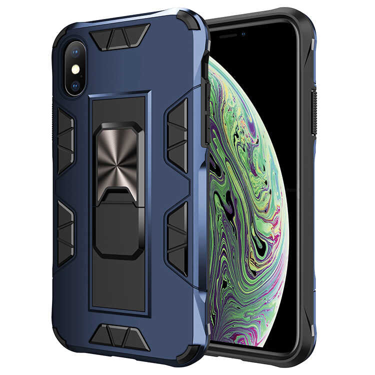 Apple iPhone X Uyumlu Kılıf Zore Volve Kapak