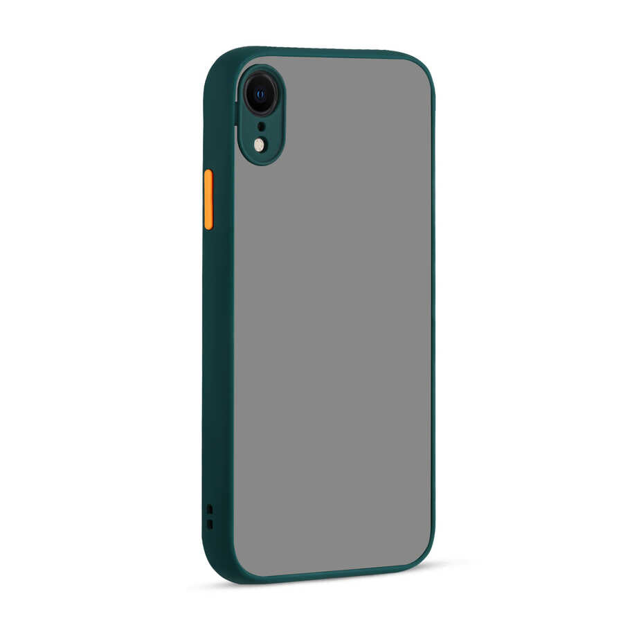 Apple iPhone XR 6.1 Uyumlu Kılıf Zore Hux Kapak