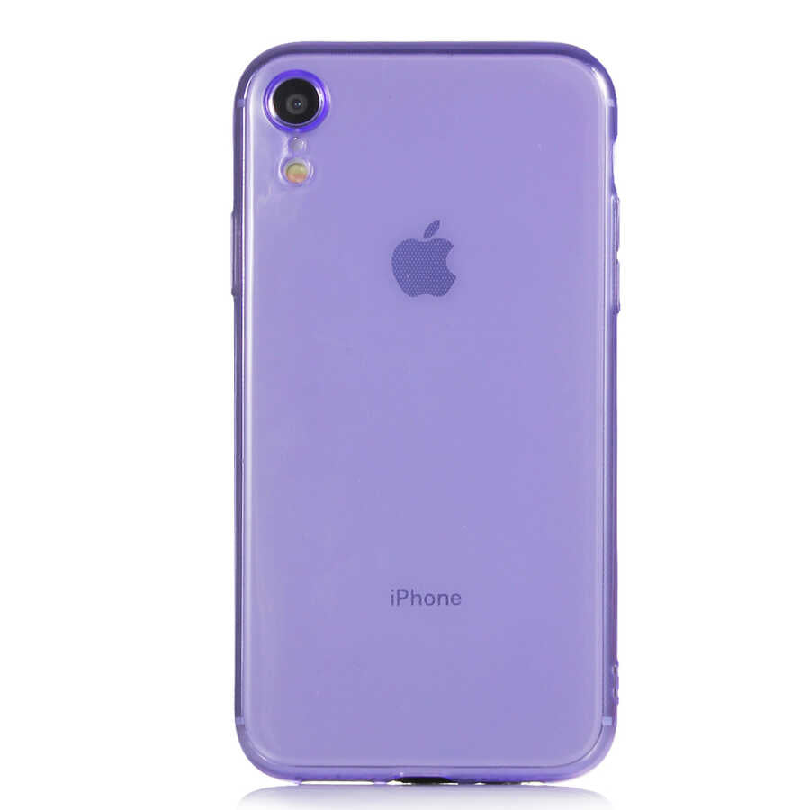 Apple iPhone XR 6.1 Uyumlu Kılıf Zore Mun Silikon