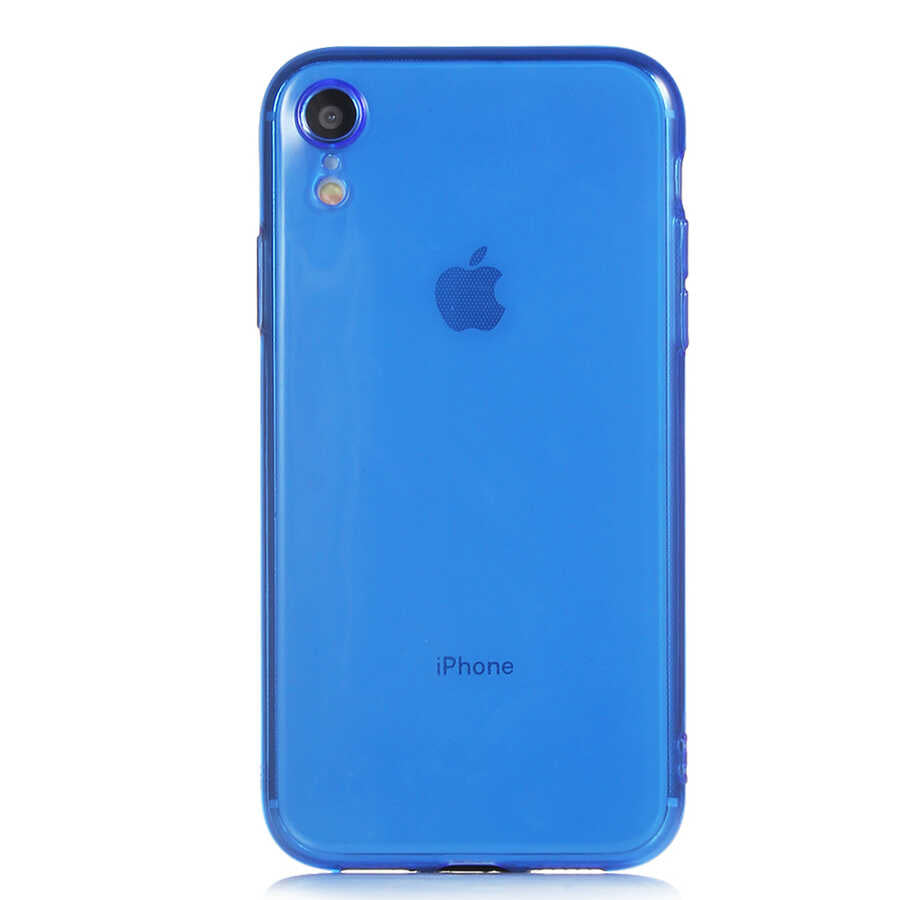 Apple iPhone XR 6.1 Uyumlu Kılıf Zore Mun Silikon