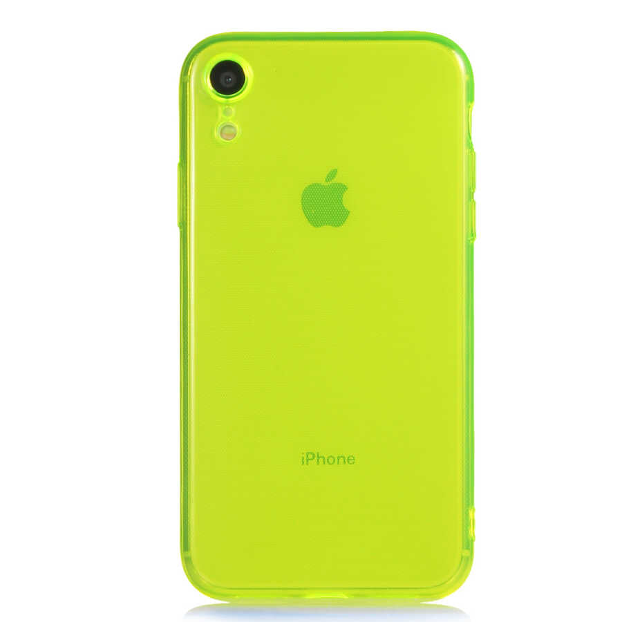Apple iPhone XR 6.1 Uyumlu Kılıf Zore Mun Silikon
