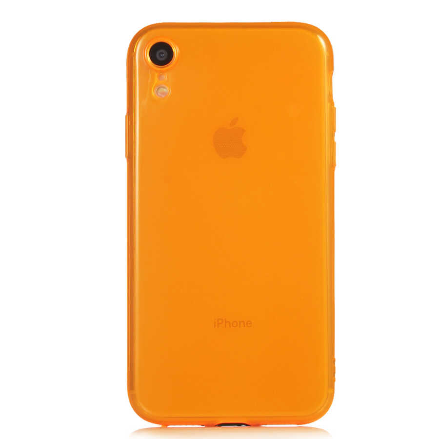 Apple iPhone XR 6.1 Uyumlu Kılıf Zore Mun Silikon