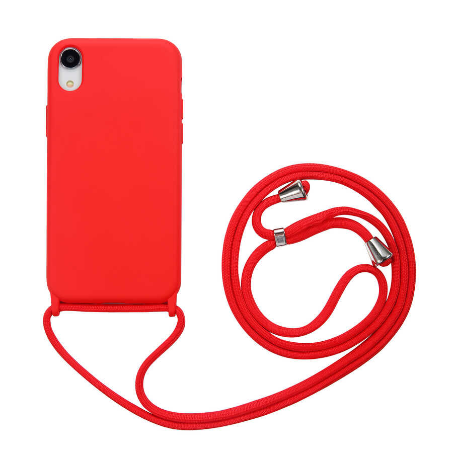 Apple iPhone XR 6.1 Uyumlu Kılıf Zore Ropi Kapak