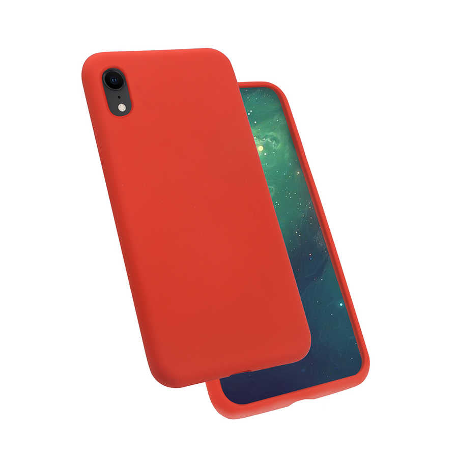 Apple iPhone XR 6.1 Uyumlu Kılıf Zore Silk Silikon
