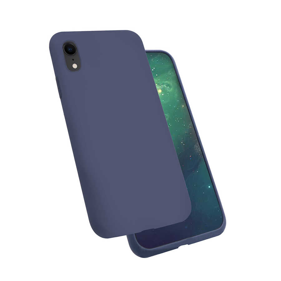 Apple iPhone XR 6.1 Uyumlu Kılıf Zore Silk Silikon