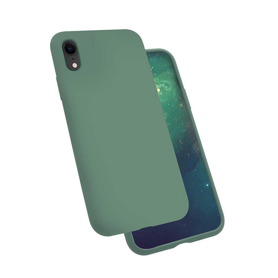 Apple iPhone XR 6.1 Uyumlu Kılıf Zore Silk Silikon