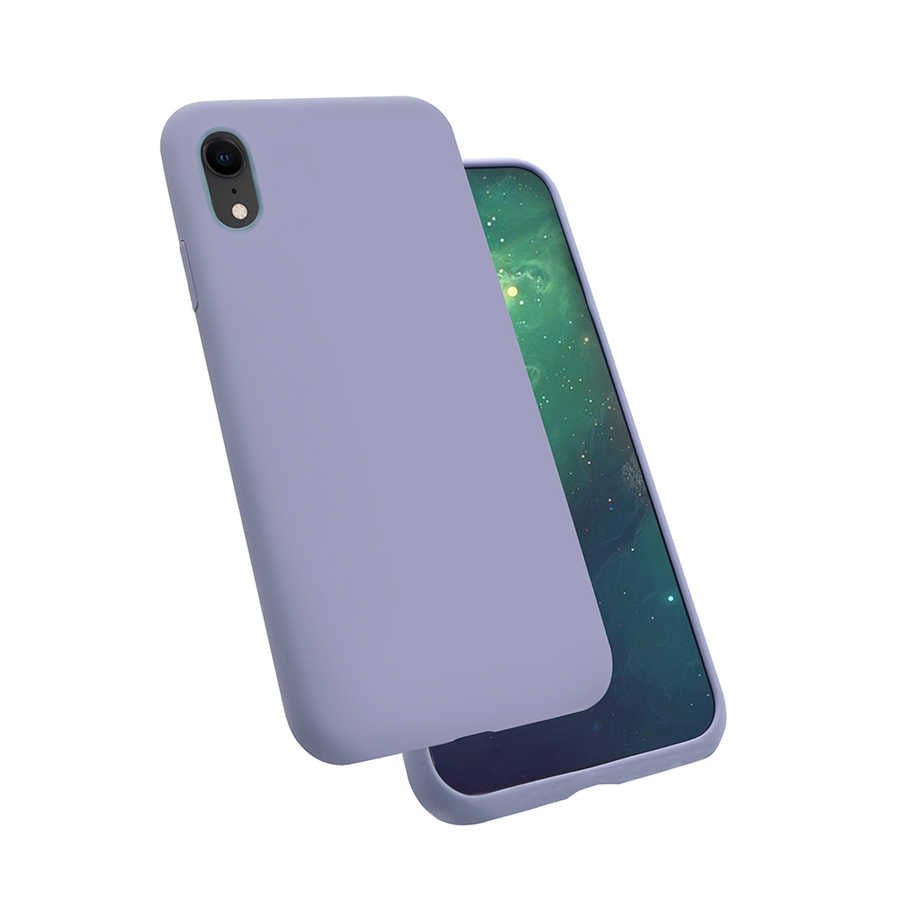 Apple iPhone XR 6.1 Uyumlu Kılıf Zore Silk Silikon