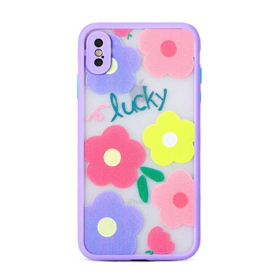 Apple iPhone XS 5.8 Uyumlu Kılıf Zore Fily Kapak