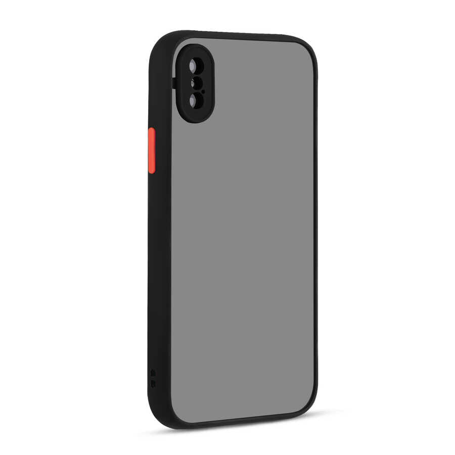 Apple iPhone XS 5.8 Uyumlu Kılıf Zore Hux Kapak
