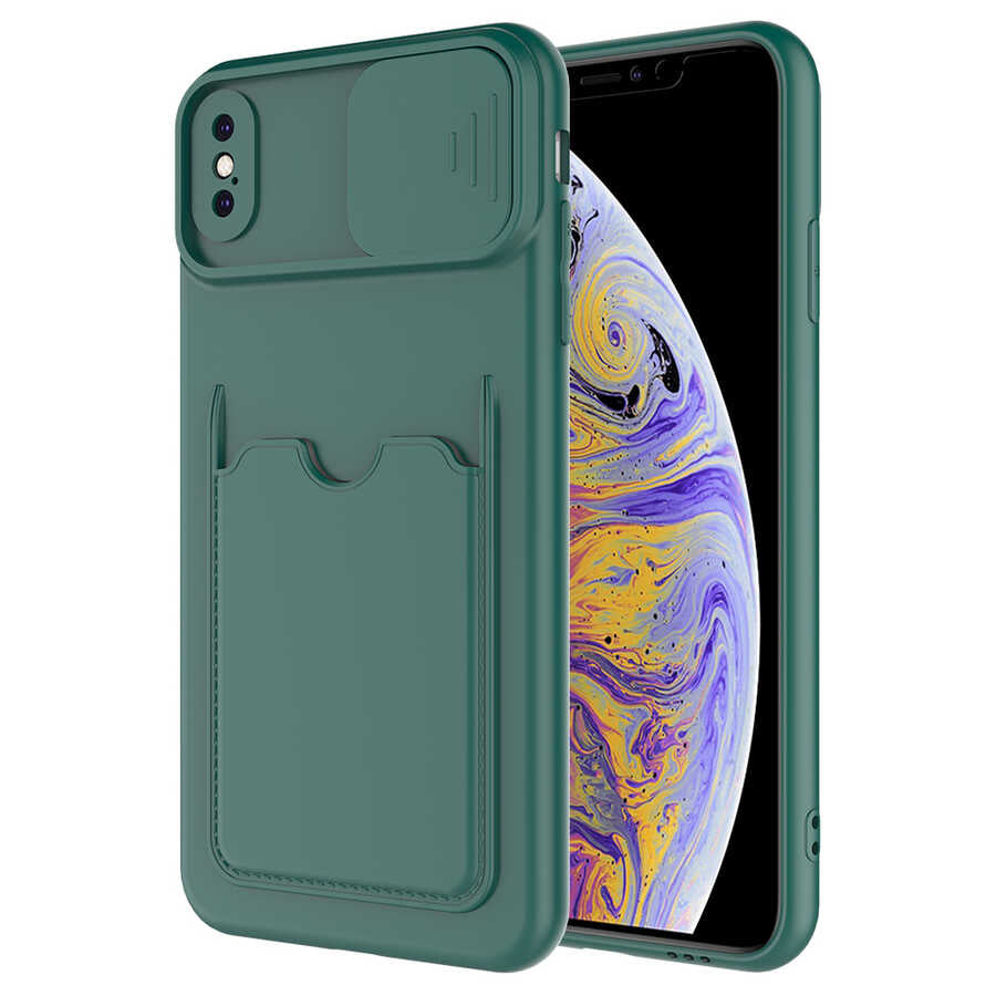 Apple iPhone XS 5.8 Uyumlu Kılıf Zore Kartix Kapak