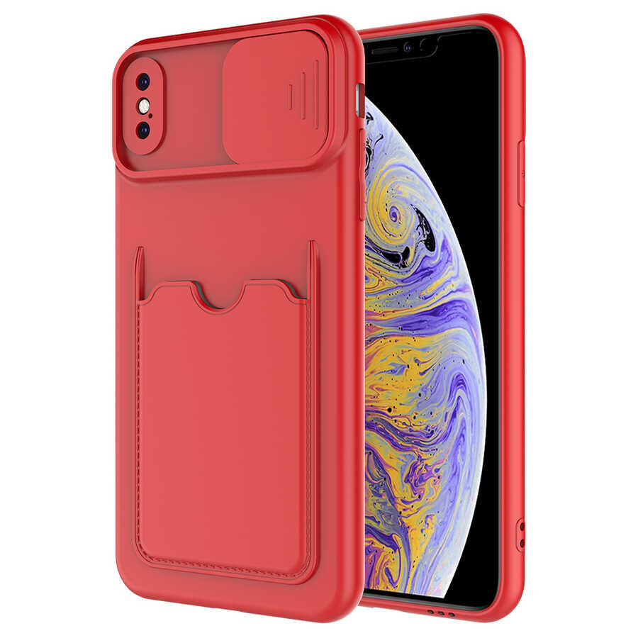 Apple iPhone XS 5.8 Uyumlu Kılıf Zore Kartix Kapak