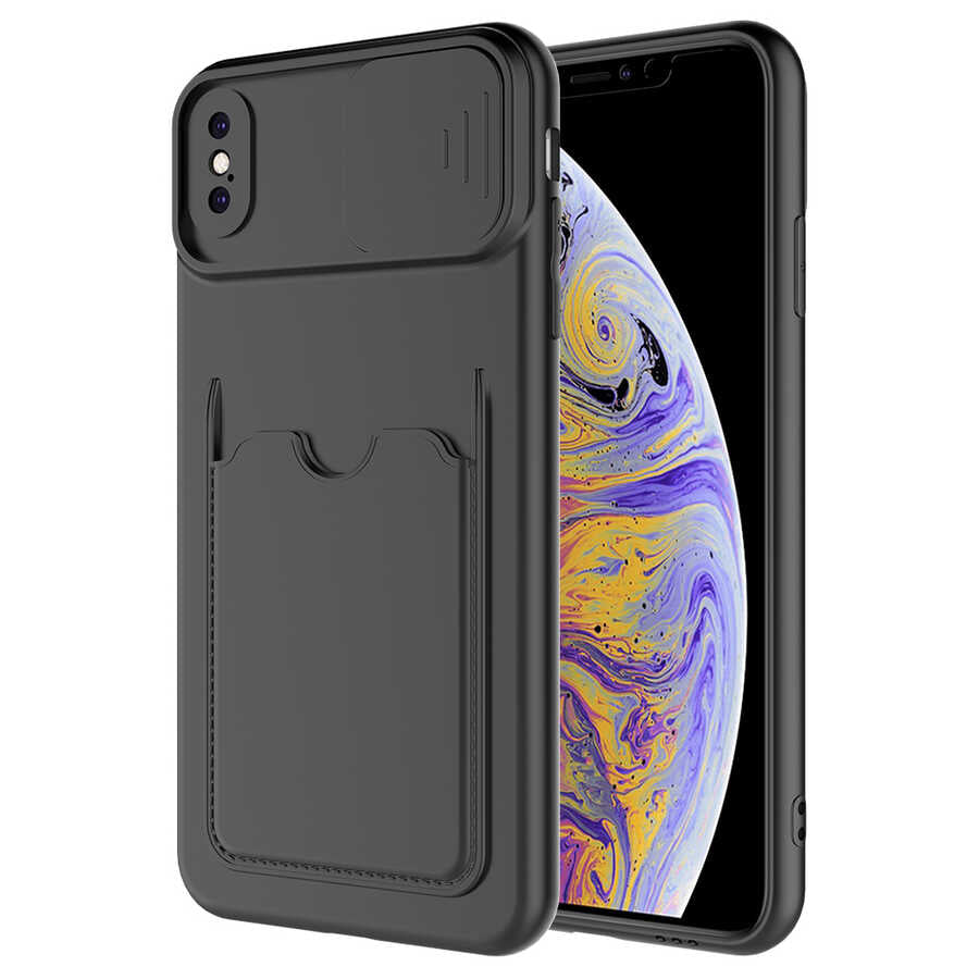 Apple iPhone XS 5.8 Uyumlu Kılıf Zore Kartix Kapak