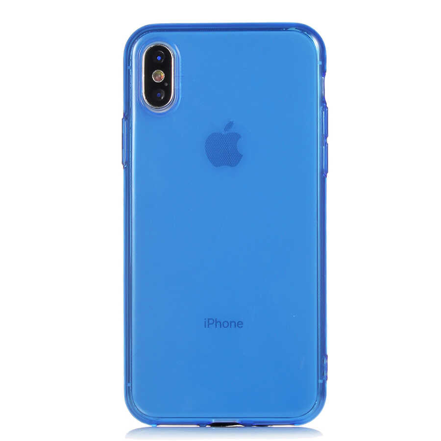 Apple iPhone XS 5.8 Uyumlu Kılıf Zore Mun Silikon
