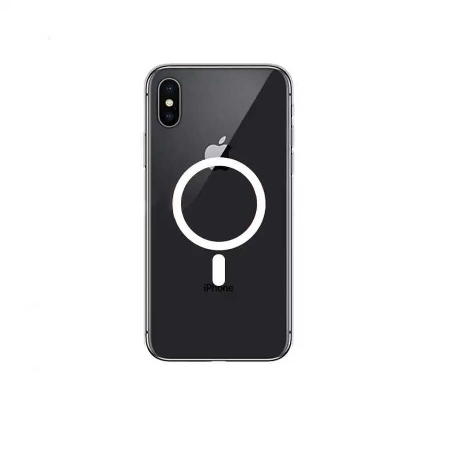Apple iPhone XS 5.8 Uyumlu Kılıf Zore Tacsafe Wireless Kapak