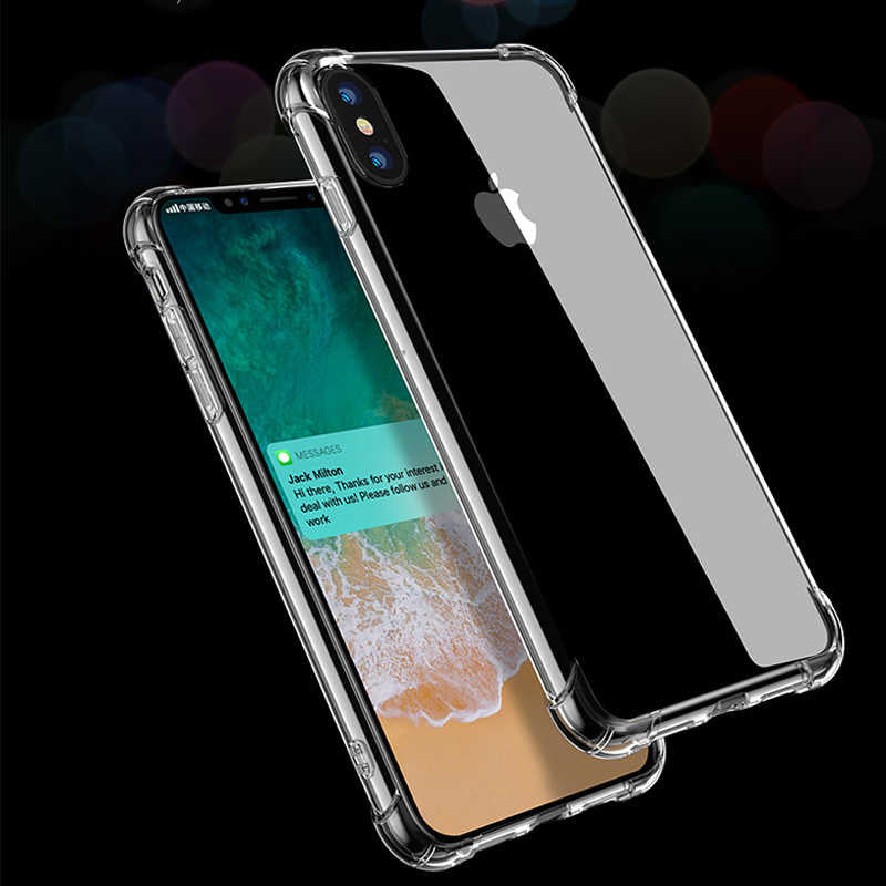 Apple iPhone XS Max 6.5 Uyumlu Kılıf Zore Nitro Anti Shock Silikon